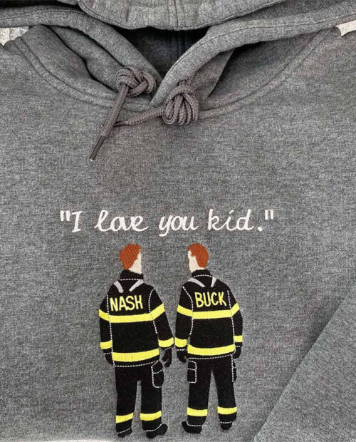 Buck and Nash –  911 Embroidered Sweatshirt