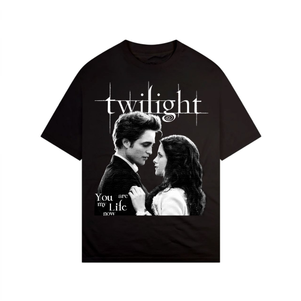 Twilight Movie TShirt – Edward & Bella Love Quote Graphic Tee