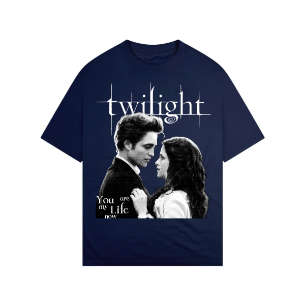 Twilight Movie TShirt – Edward & Bella Love Quote Graphic Tee