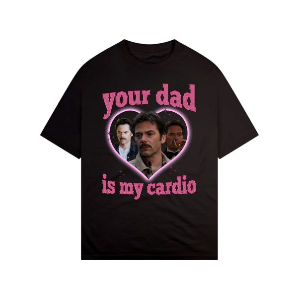 Charlie Swan – Your Dad Is My Cardio TShirt