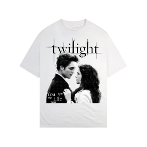 Twilight Movie TShirt – Edward & Bella Love Quote Graphic Tee
