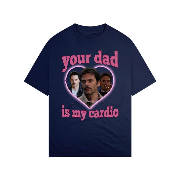 Charlie Swan – Your Dad Is My Cardio TShirt
