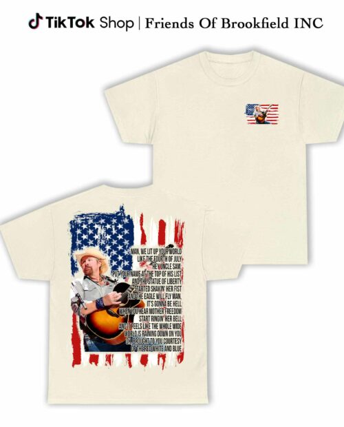 Toby Keith Courtesy Red White & Blue Shirt