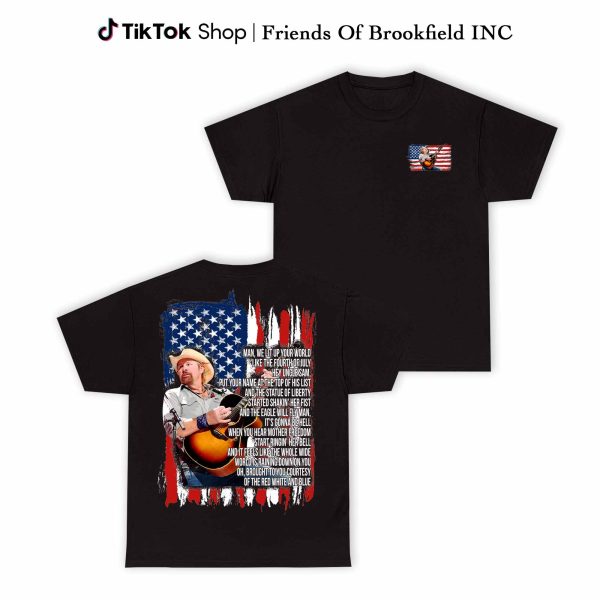 Toby Keith Courtesy Red White & Blue Shirt