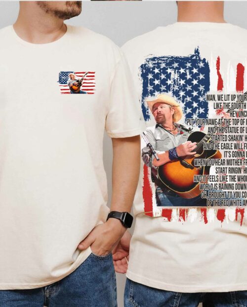 Toby Keith Courtesy Red White & Blue Shirt