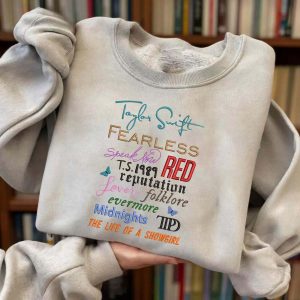All TL Album Embroidery Sweatshirt