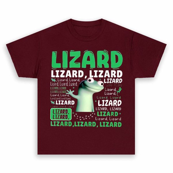 Lizard Lizard Lizard Funny Meme Shirt