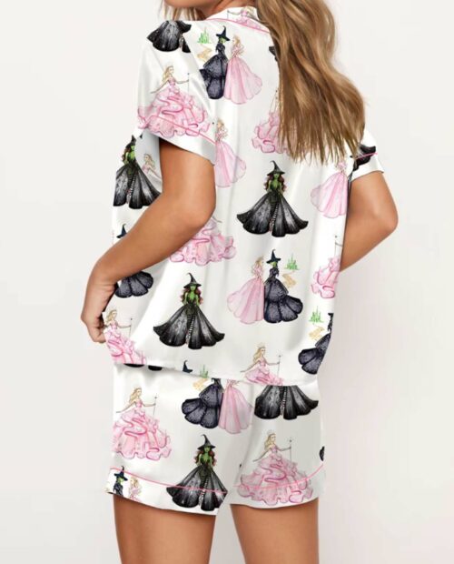 Wicked Print Satin Pajama