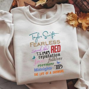 All TL Album Embroidery Sweatshirt
