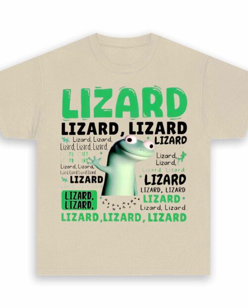 Lizard Lizard Lizard Funny Meme Shirt
