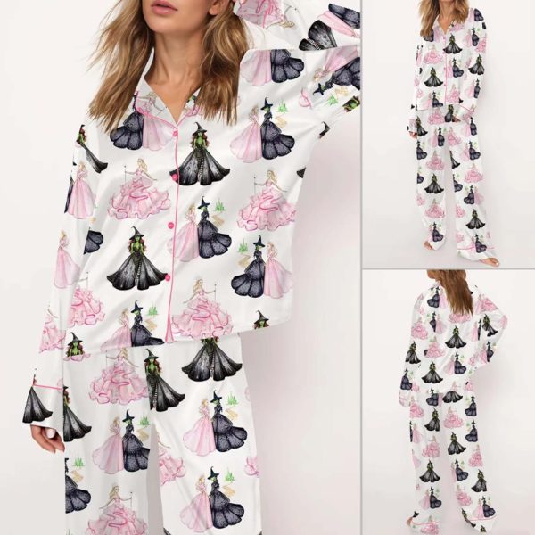 Wicked Print Satin Pajama