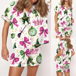 Wicked Print Satin Pajama 2