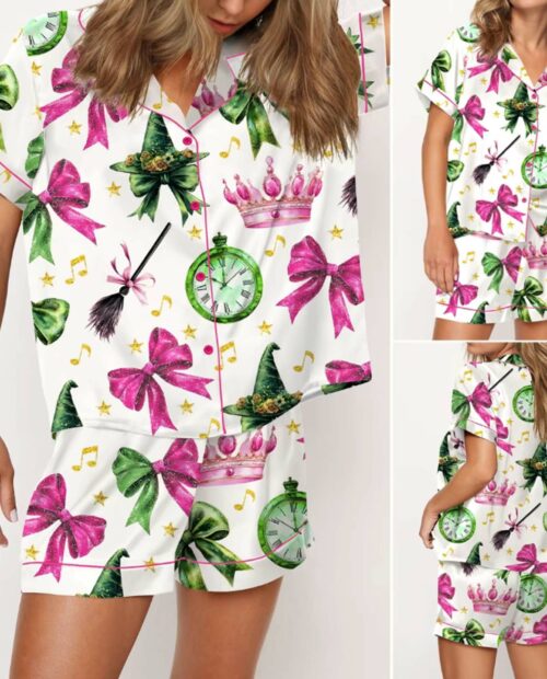 Wicked Print Satin Pajama 2