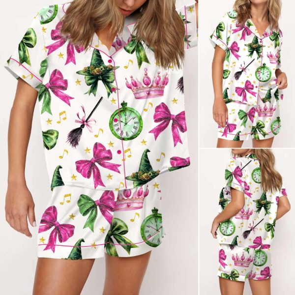 Wicked Print Satin Pajama 2