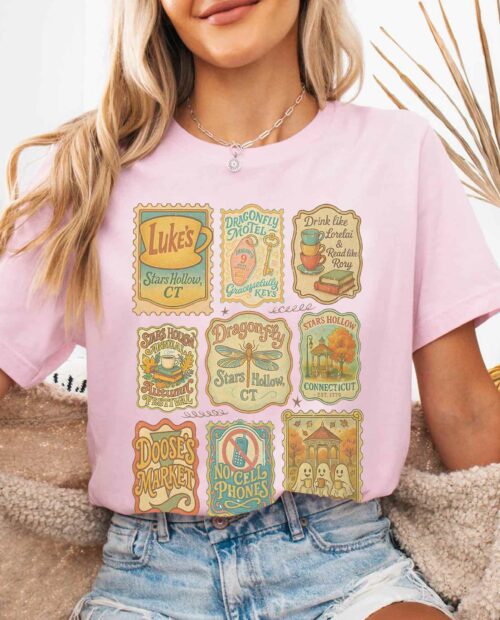 Gilmore Girls Stamp Collection Shirt