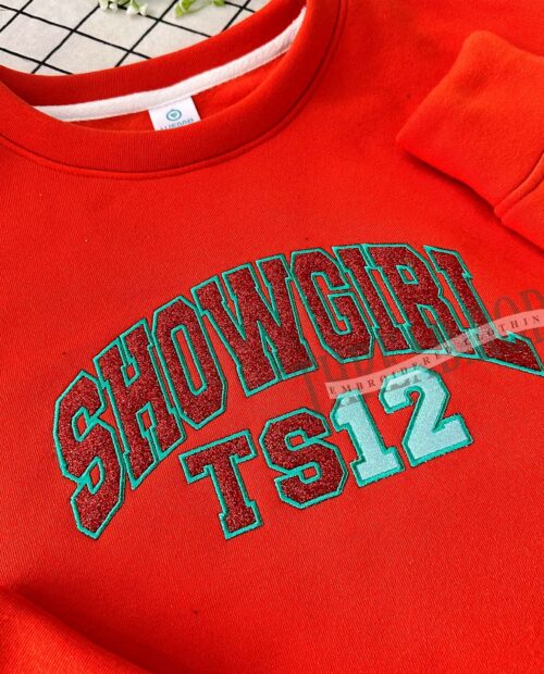 ShowGirl TS12 Album Embroidery Sweatshirt