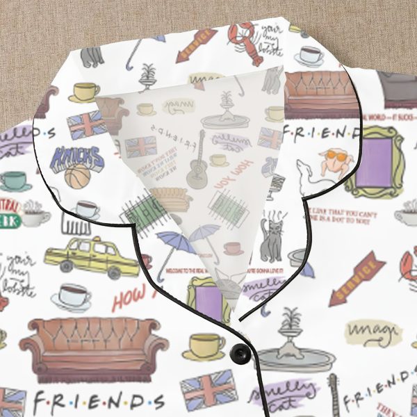 Friends TV Show Pajamas Set