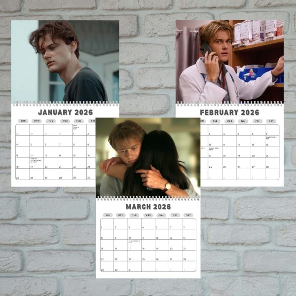 Conrad Fisher 2026 Wall Calendar