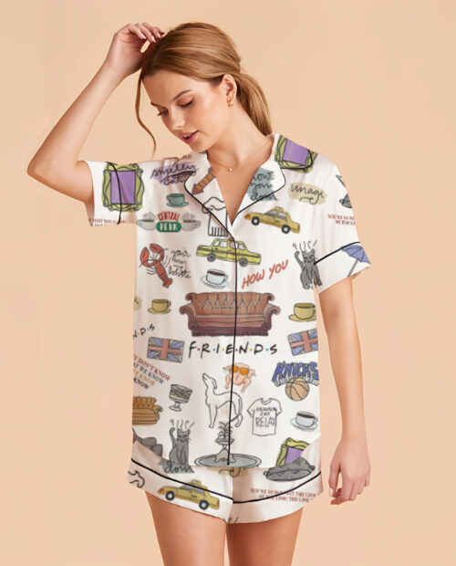 Friends TV Show Pajamas Set