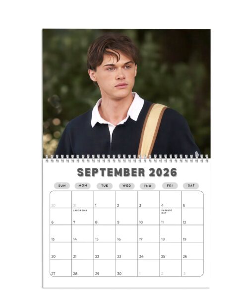 Conrad Fisher 2026 Wall Calendar