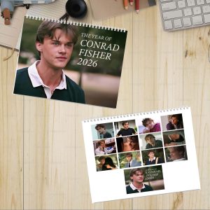 Conrad Fisher 2026 Wall Calendar