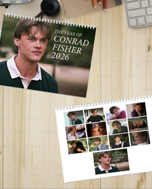Conrad Fisher 2026 Wall Calendar