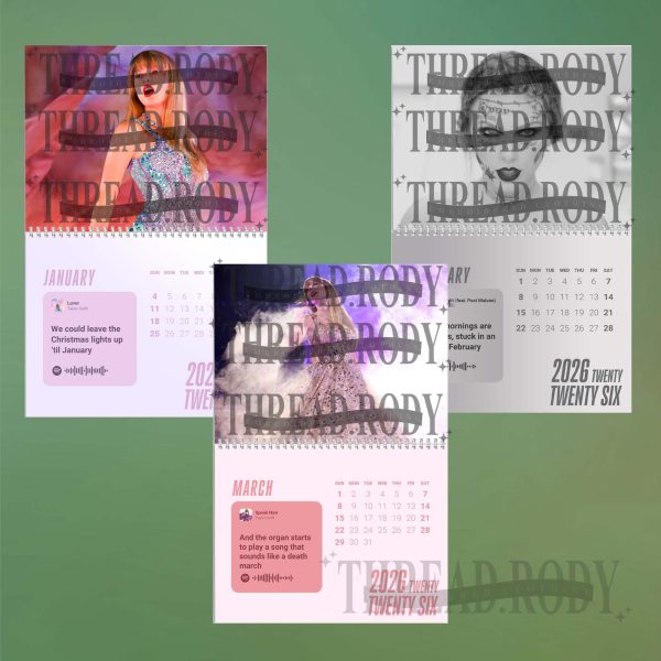 New Album TS-12 Calendar 2026