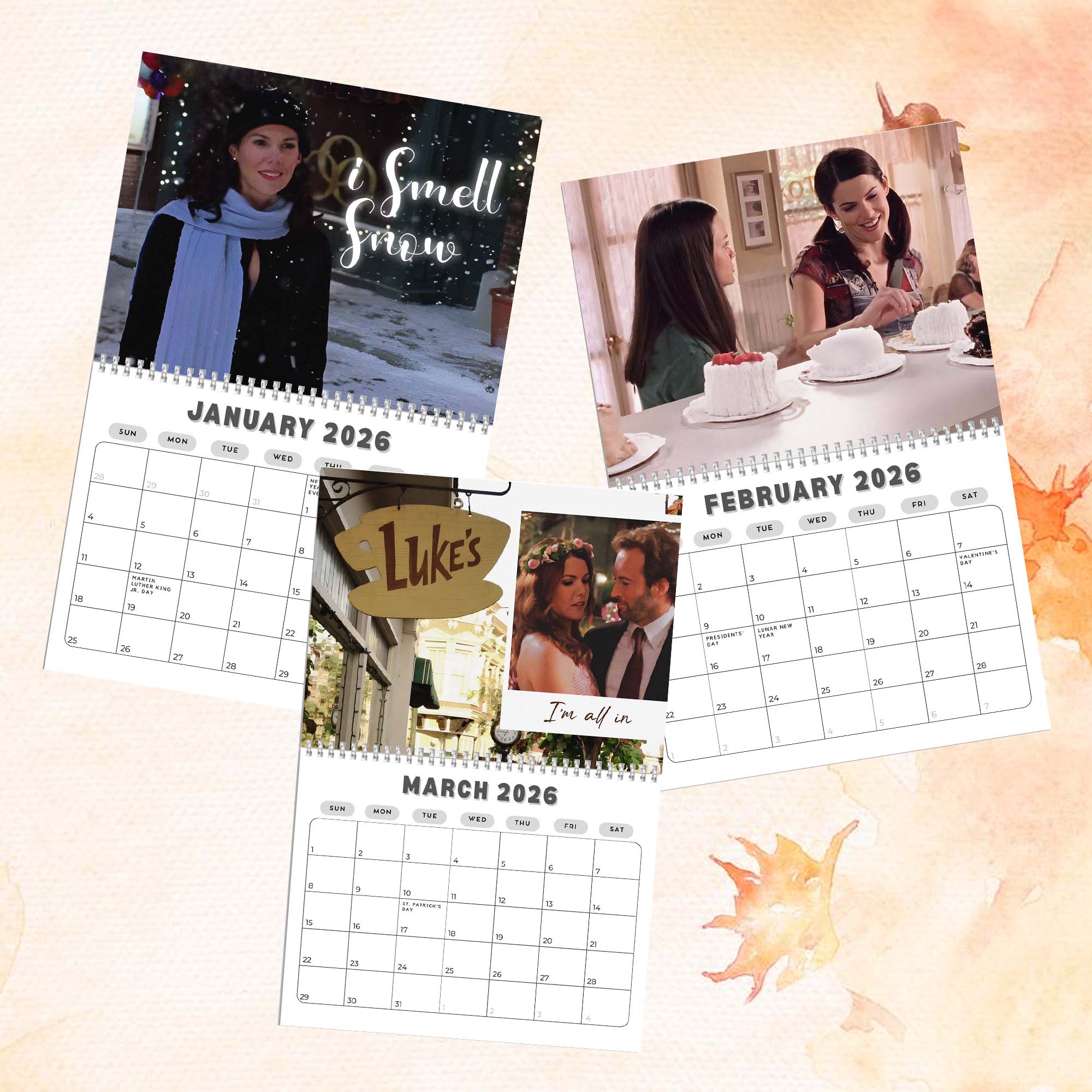 Gilmore Girls Calendar 2026 Gilmore Girls Calendar 2026