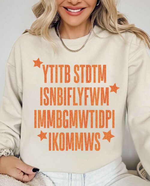Actually Romantic Lyrics Sweatshirt