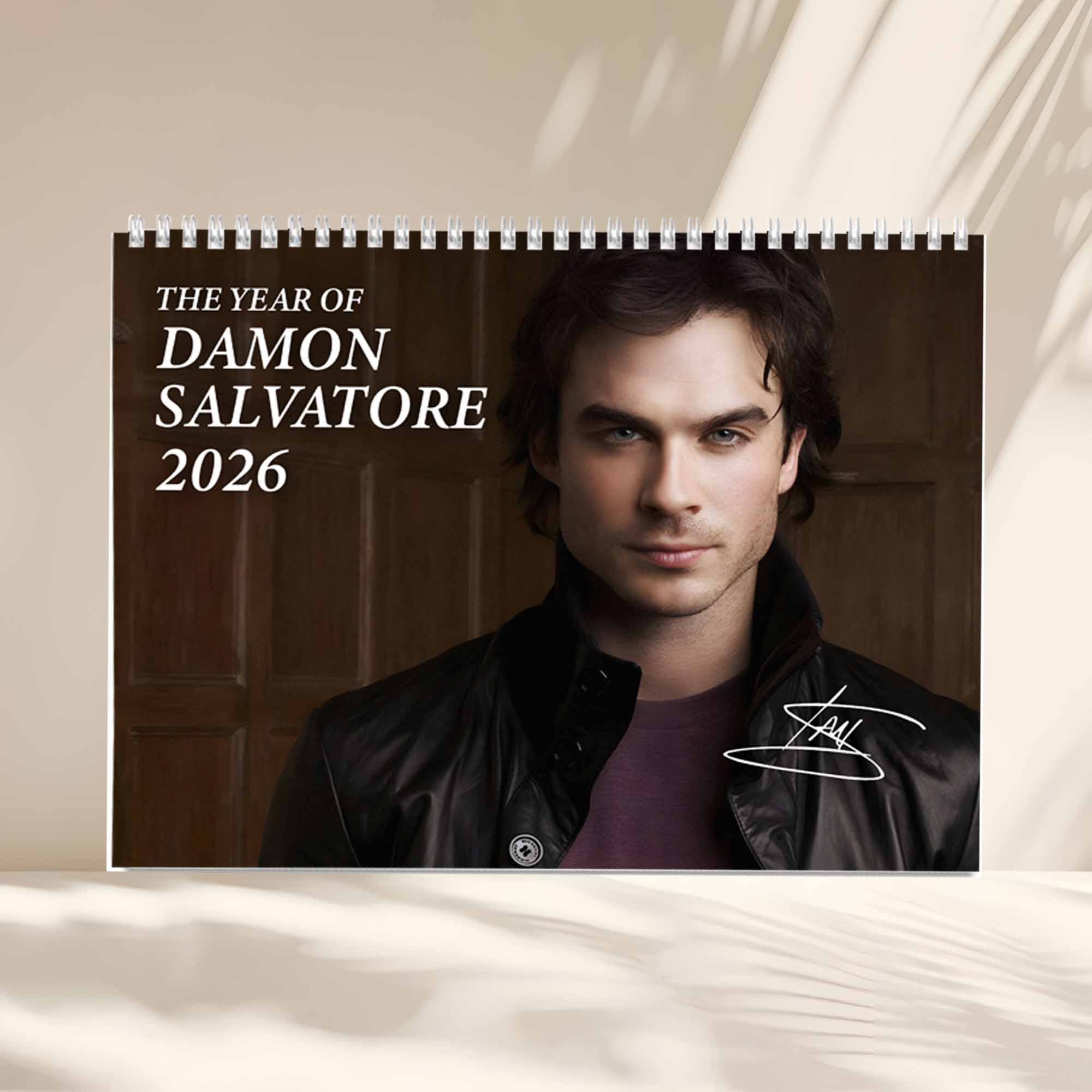 TVD Damon Salvatore 2026 Wall Calendar TVD Damon Salvatore 2026 Wall Calendar