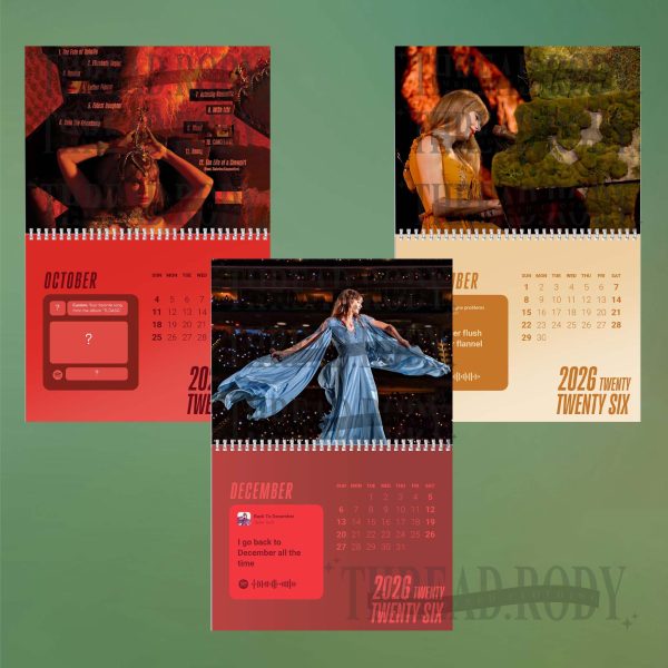 New Album TS-12 Calendar 2026