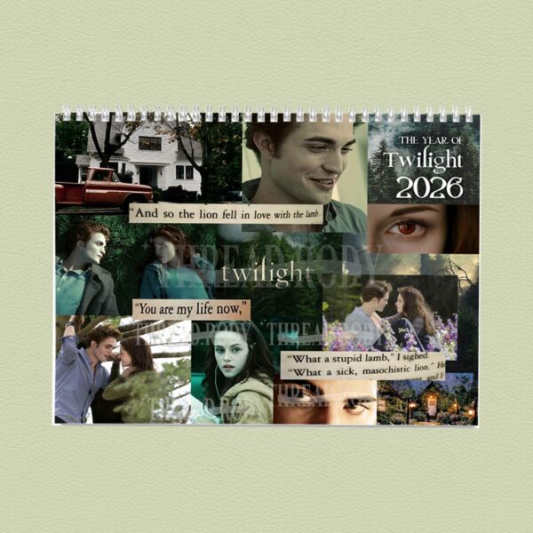 Twilight – Edward and Bella Calendar 2026