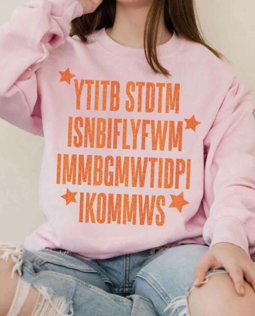 Actually Romantic Lyrics Sweatshirt