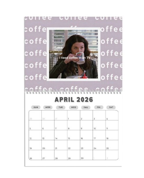 Gilmore Girls Calendar 2026