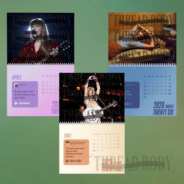 New Album TS-12 Calendar 2026