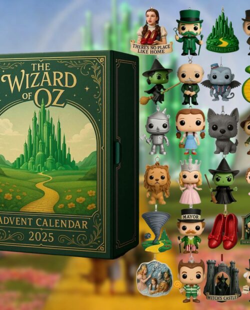The Wizard Of Oz Advent Calendar – 2D Acrylic Ornaments