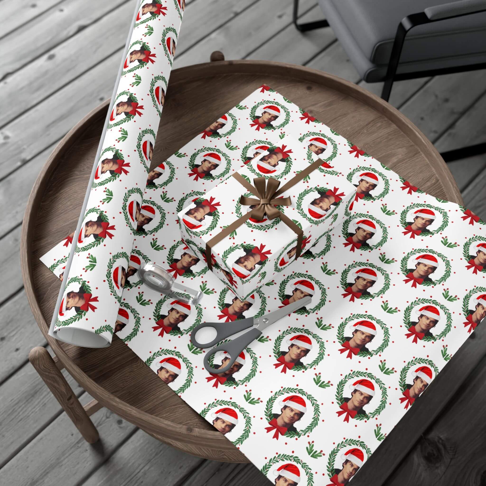 TVD Damon Salavatore Wrapping Paper TVD Damon Salavatore Wrapping Paper