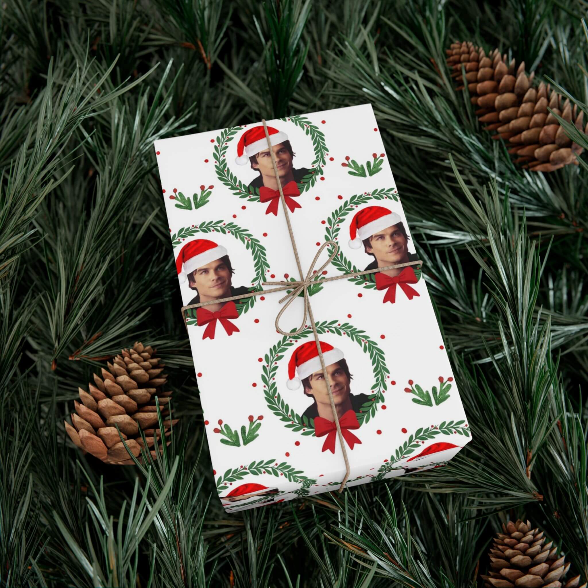 TVD Damon Salavatore Wrapping Paper TVD Damon Salavatore Wrapping Paper
