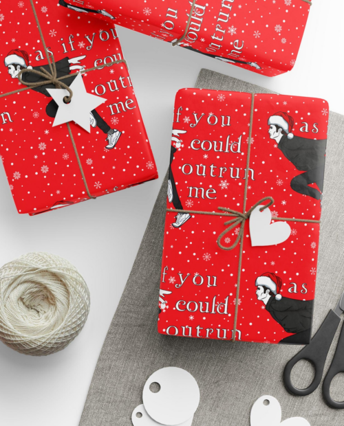 Twilight As If You Could Out Run Me Edward Cullen Wrapping Paper
