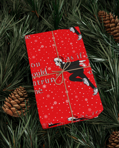 Twilight As If You Could Out Run Me Edward Cullen Wrapping Paper