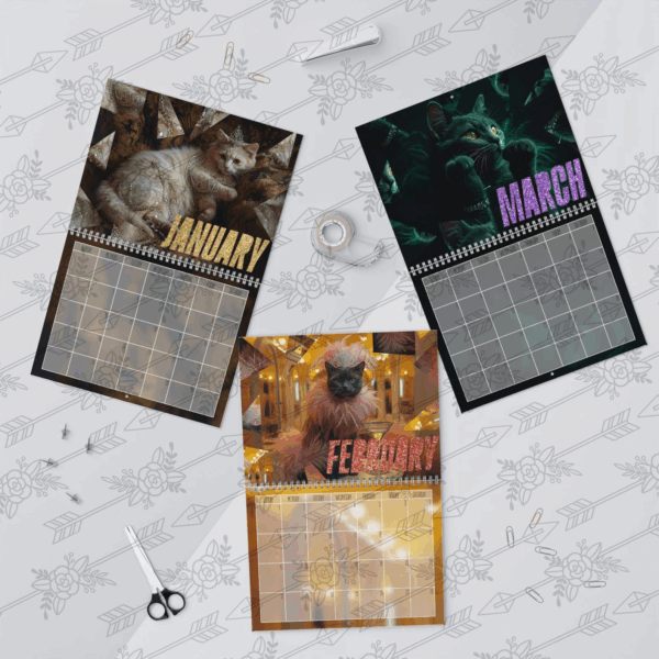 The Life of a Showcat 2026 Wall Calendar