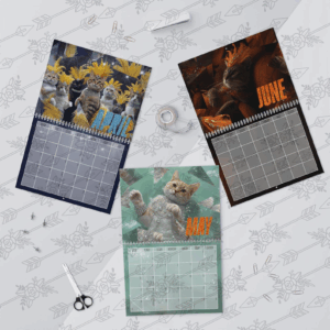 The Life of a Showcat 2026 Wall Calendar