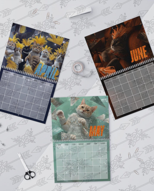 The Life of a Showcat 2026 Wall Calendar