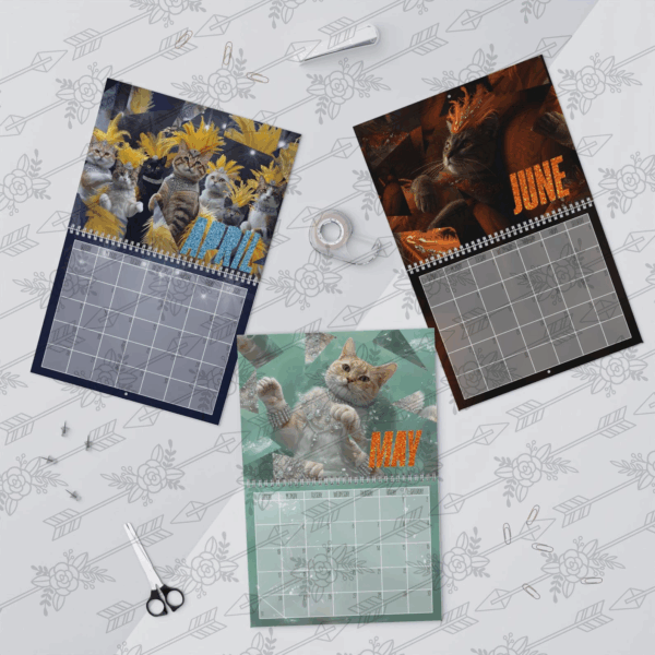 The Life of a Showcat 2026 Wall Calendar