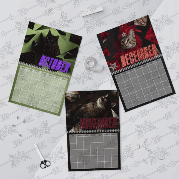 The Life of a Showcat 2026 Wall Calendar