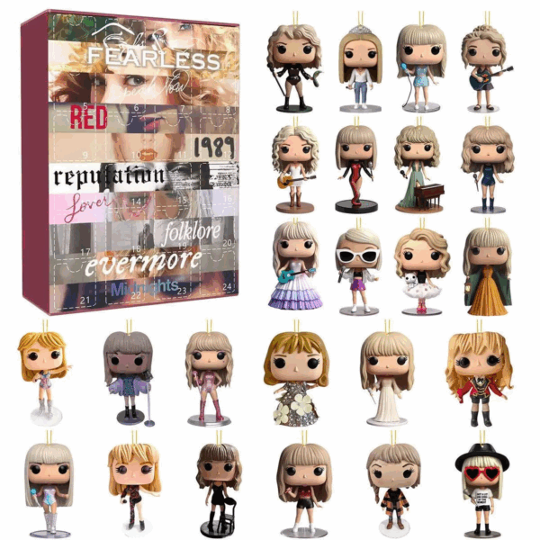 Swiftie Advent Calendar Box 2025 – 2D Acrylic Ornaments