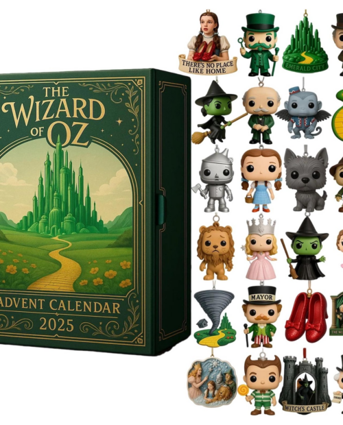 The Wizard Of Oz Advent Calendar – 2D Acrylic Ornaments