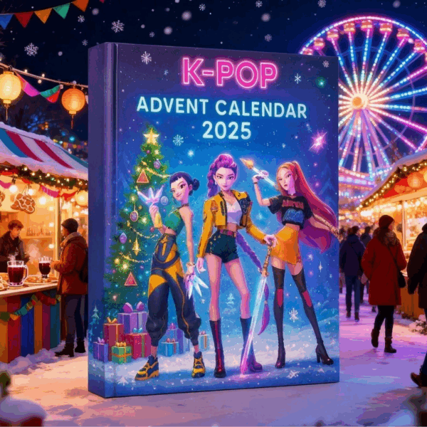 K-Pop Devil Hunter Christmas Advent Calendars – 2D Acrylic Ornaments