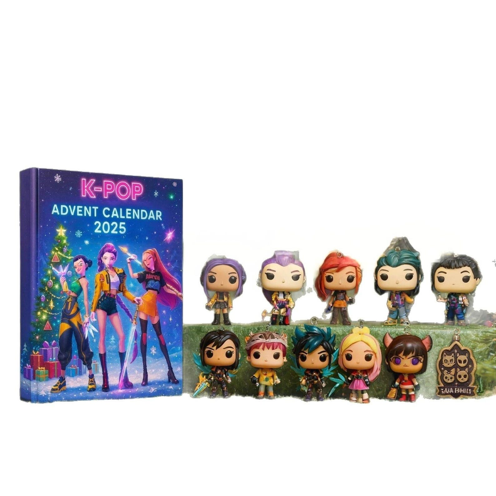 K-Pop Devil Hunter Christmas Advent Calendars – 2D Acrylic Ornaments K-Pop Devil Hunter Christmas Advent Calendars – 2D Acrylic Ornaments