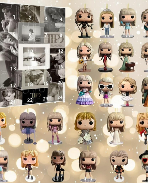 Swiftie Advent Calendar Box 2025 – 2D Acrylic Ornaments